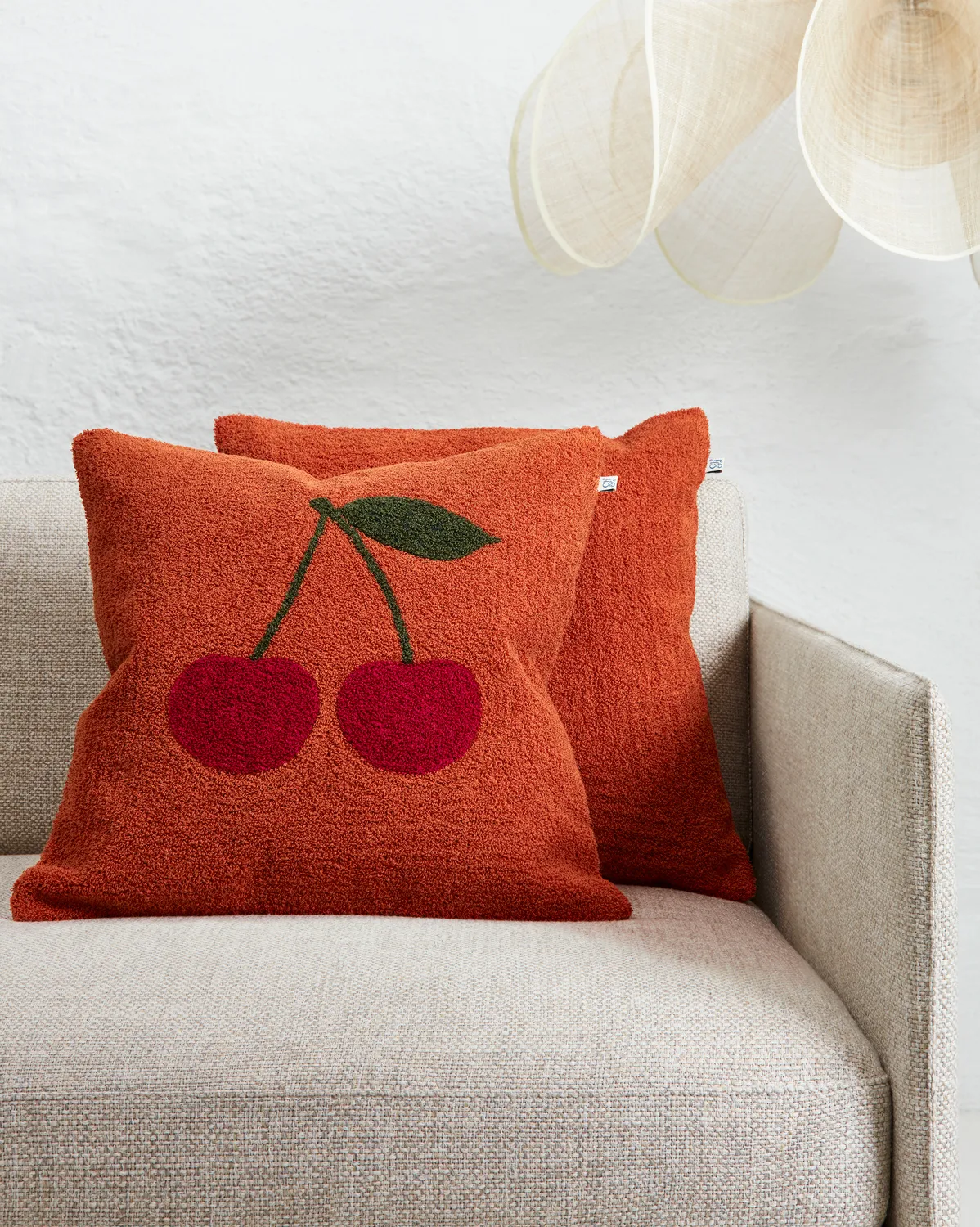 Mani cushion cover 50x50 cm, Apricot Orange Chhatwal & Jonsson