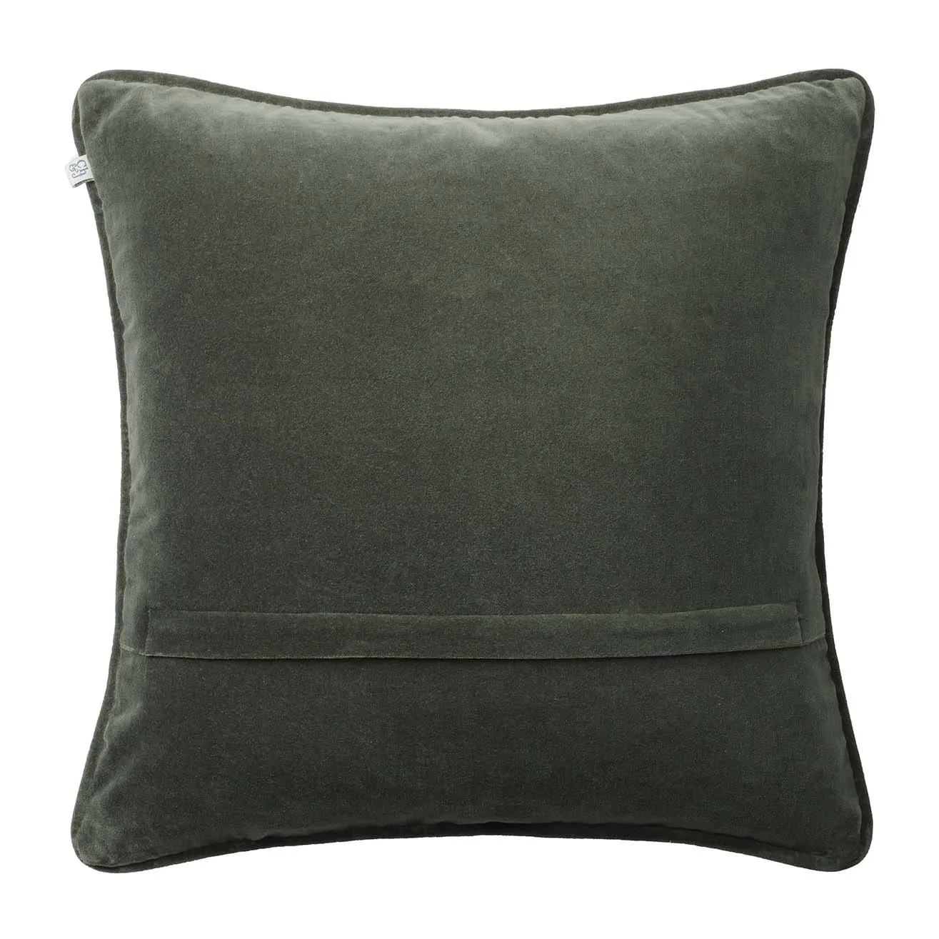 Roma cushion cover 50x50 cm, Forest green-terracotta Chhatwal & Jonsson