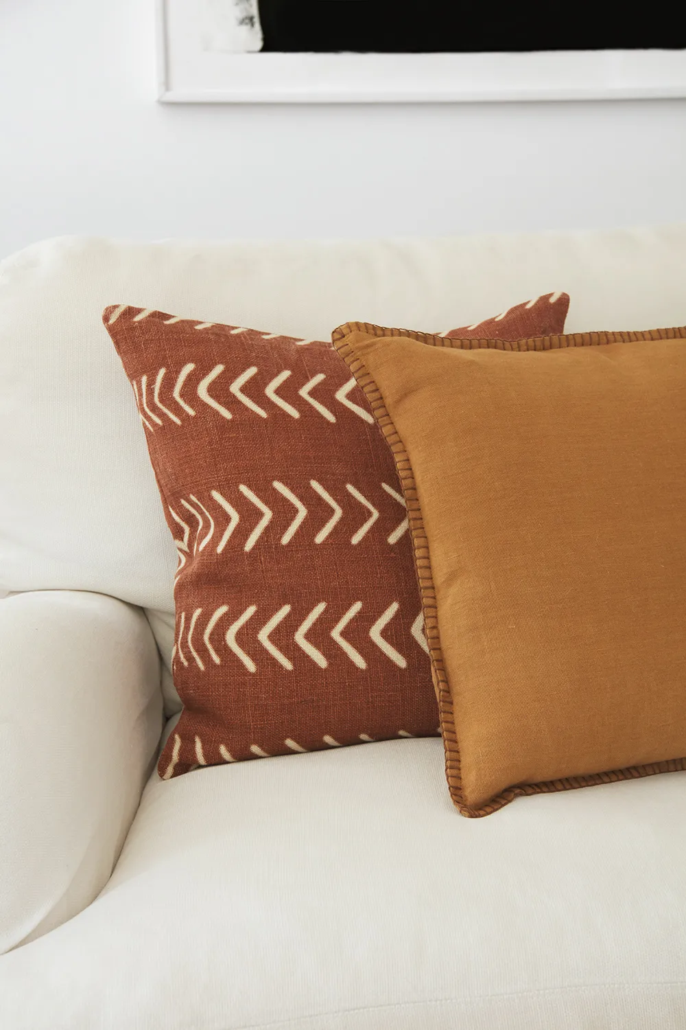 Tara cushion cover 50x50 cm, Terracotta Chhatwal & Jonsson