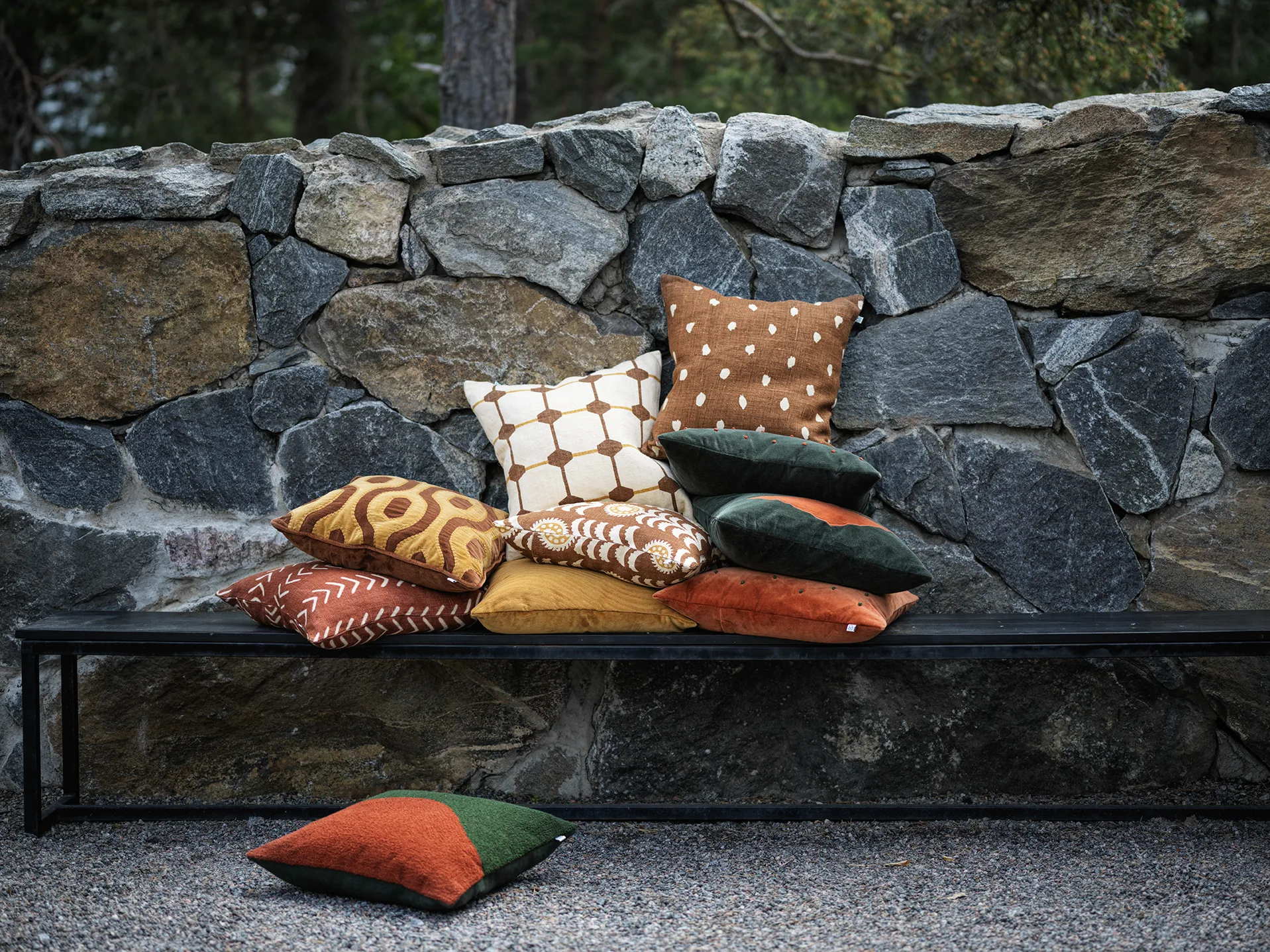 Tara cushion cover 50x50 cm, Terracotta Chhatwal & Jonsson