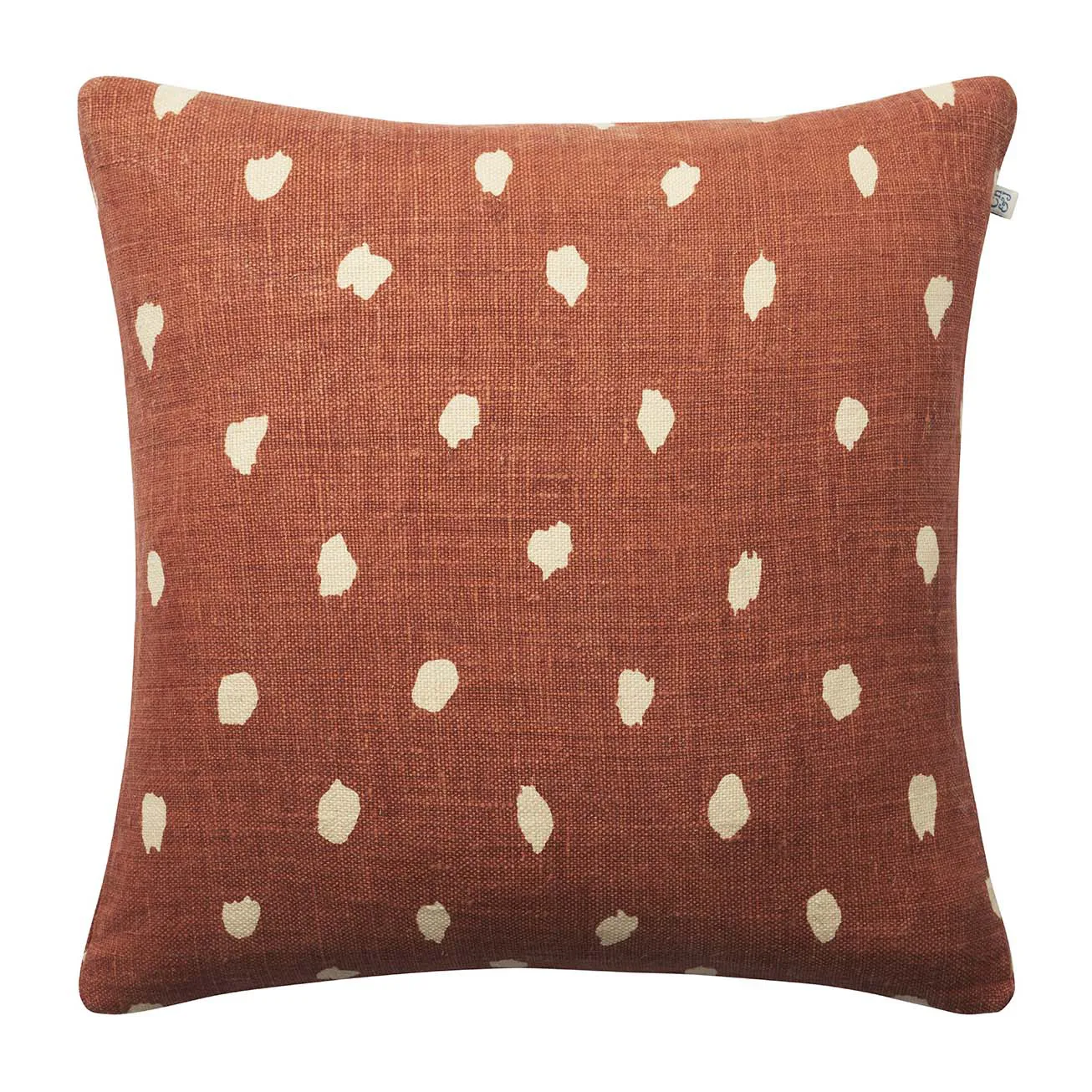 Yash reverse cushion cover 50x50 cm, Terracotta base Chhatwal & Jonsson