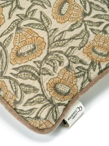 Bell cushion cover 50x50 cm - Yellow - Classic Collection