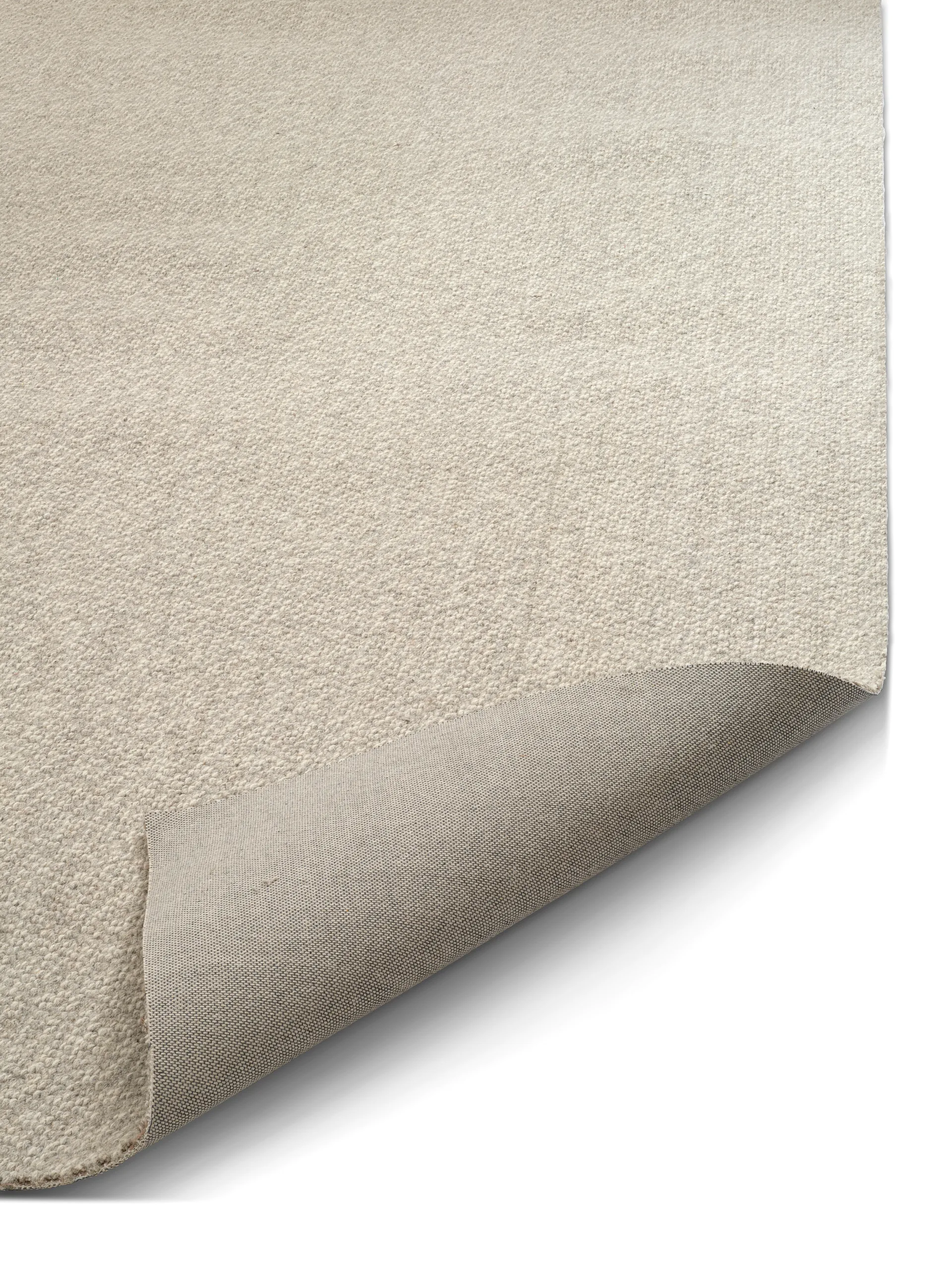 Fjellmyr rug with overlock edging, Natural beige, 140x200 cm Classic Collection