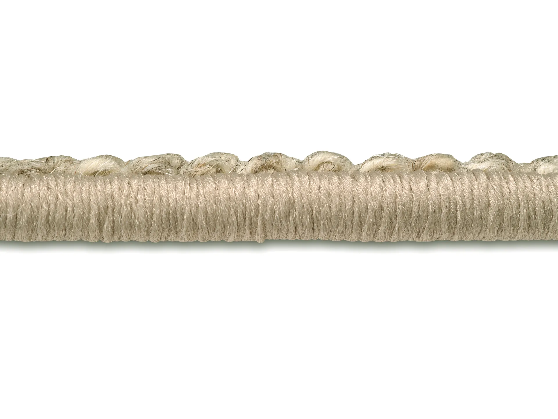 Fjellmyr rug with overlock edging, Natural beige, 140x200 cm Classic Collection