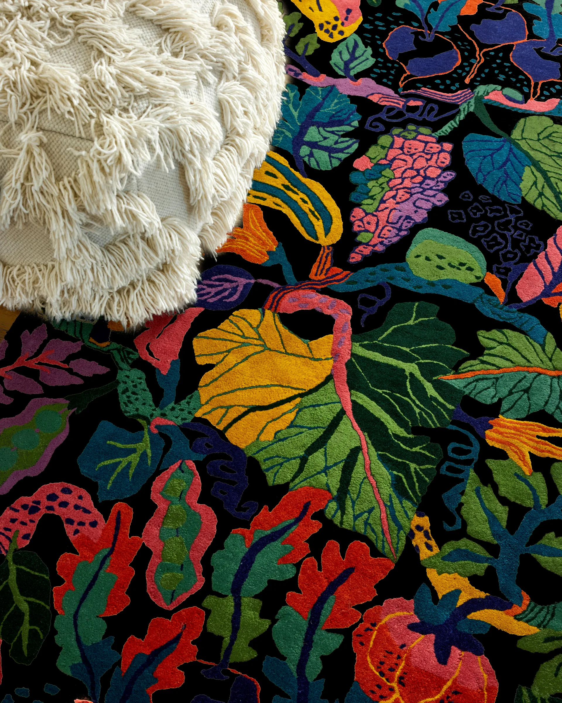 Heritage Garden rug, Charcoal-multi, 250x350 cm Classic Collection