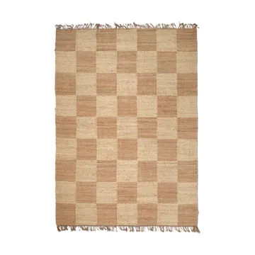 Jute Squares rug - Natural, 200x300 cm - Classic Collection
