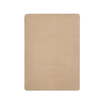 Lobby rug with overlock stitching - Beige, 200x200 cm - Classic Collection
