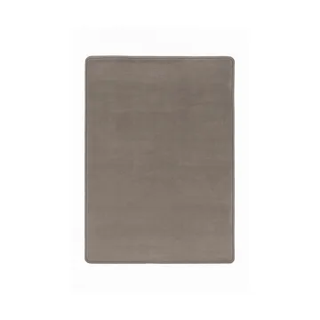 Lobby rug with overlock stitching - Grey, 200x200 cm - Classic Collection