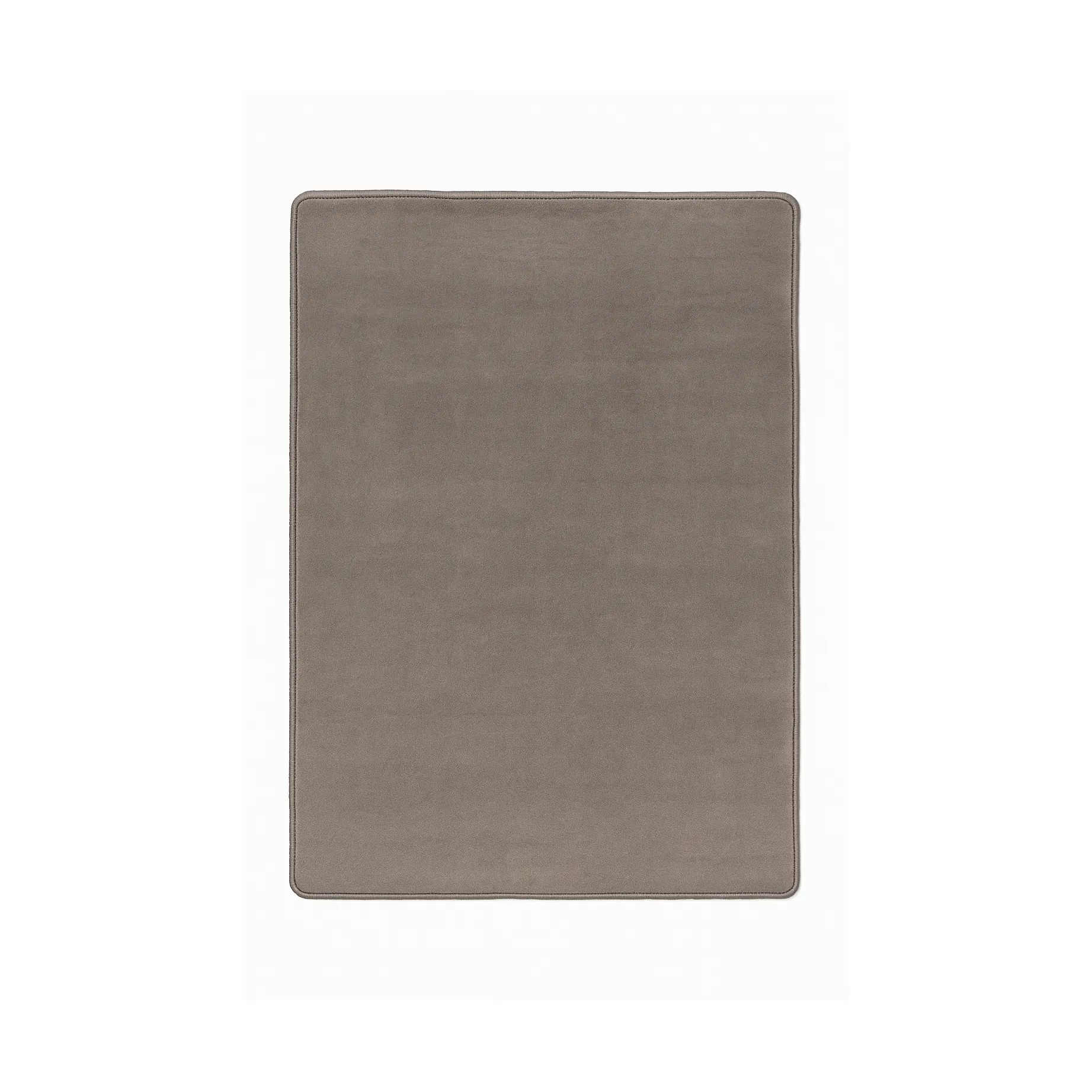 Lobby rug with overlock stitching, Grey, 400x600 cm Classic Collection
