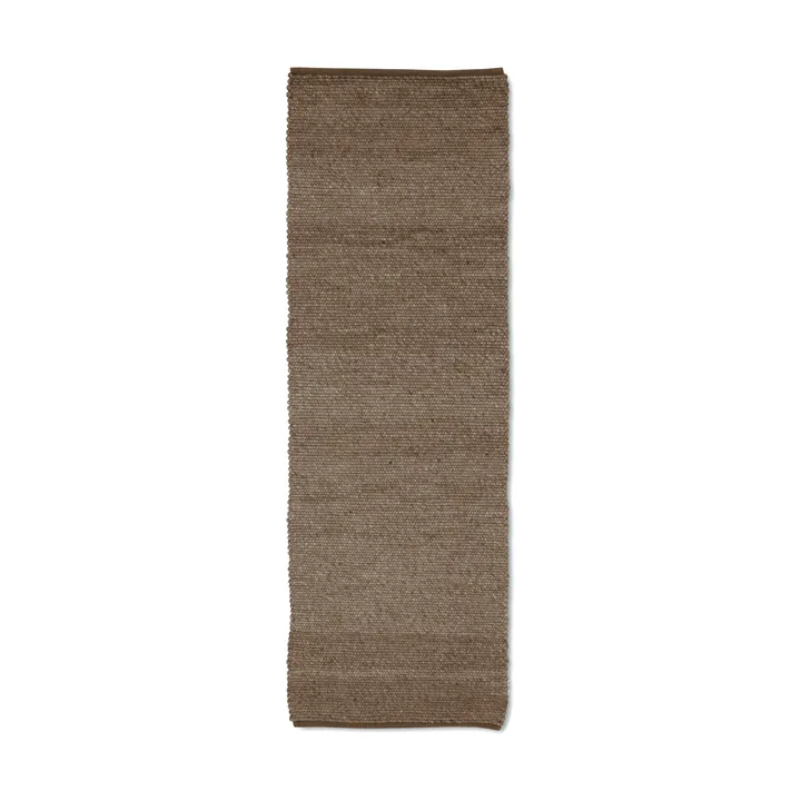 Merino Hallway runner - Brown, 80x300 cm - Classic Collection