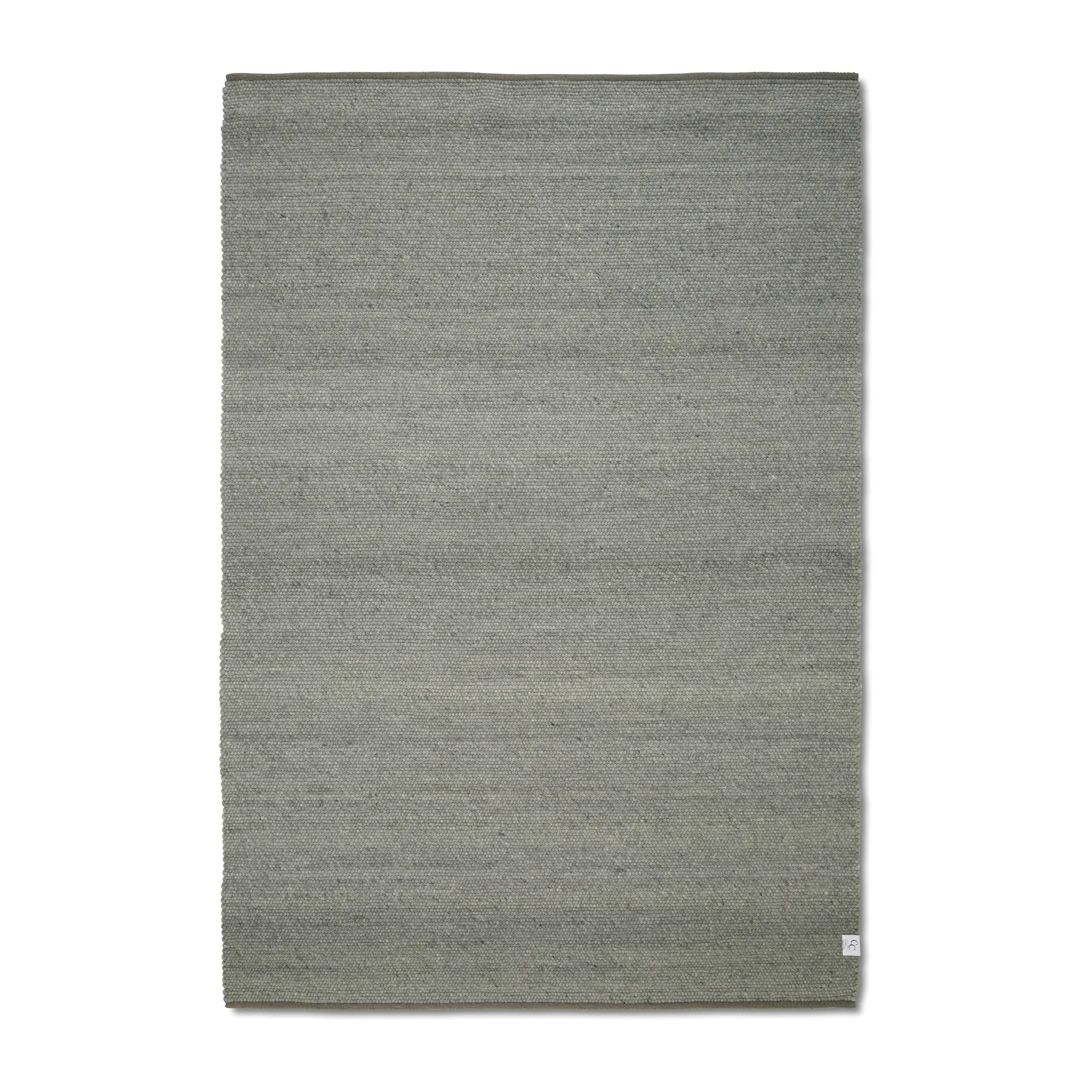 Merino wool carpet 170x230 cm, Green Classic Collection