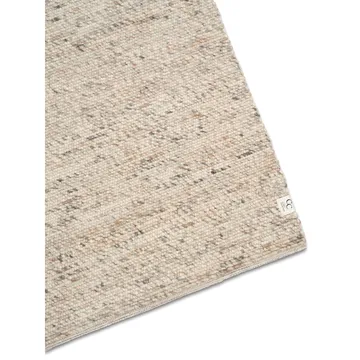 Merino wool carpet 170x230 cm - natural beige - Classic Collection