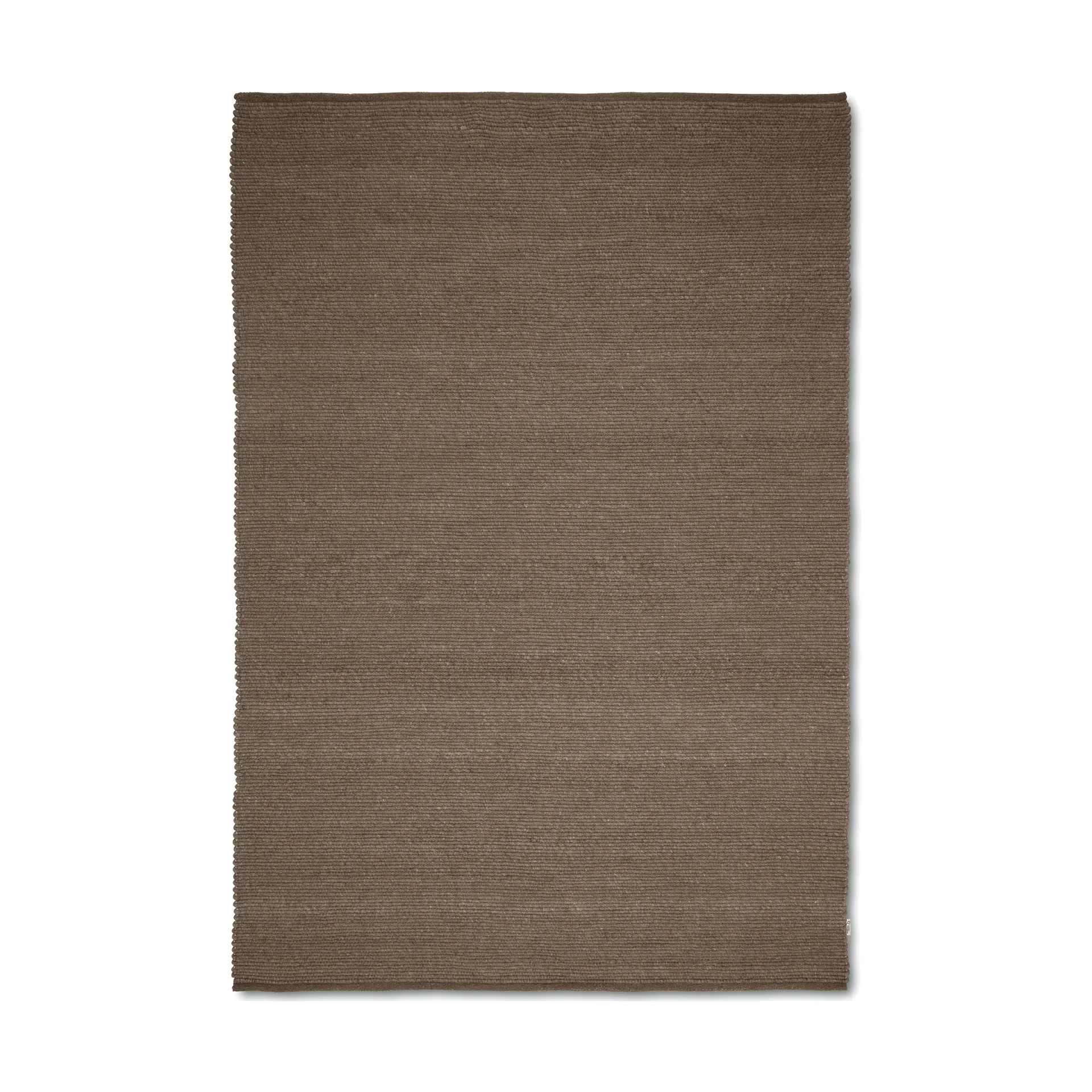Merino wool rug, Brown, 170x230 cm Classic Collection