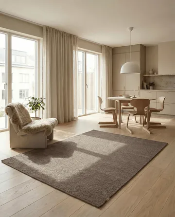 Merino wool rug - Brown, 300x400 cm - Classic Collection