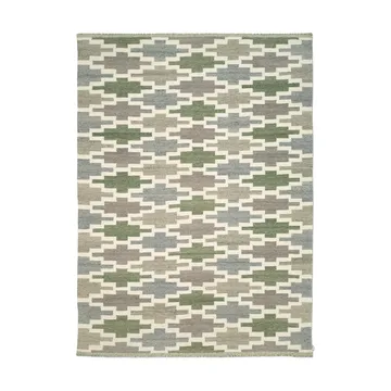 Röllakan Korsnäs rug - Blue-green, 170x230 cm - Classic Collection