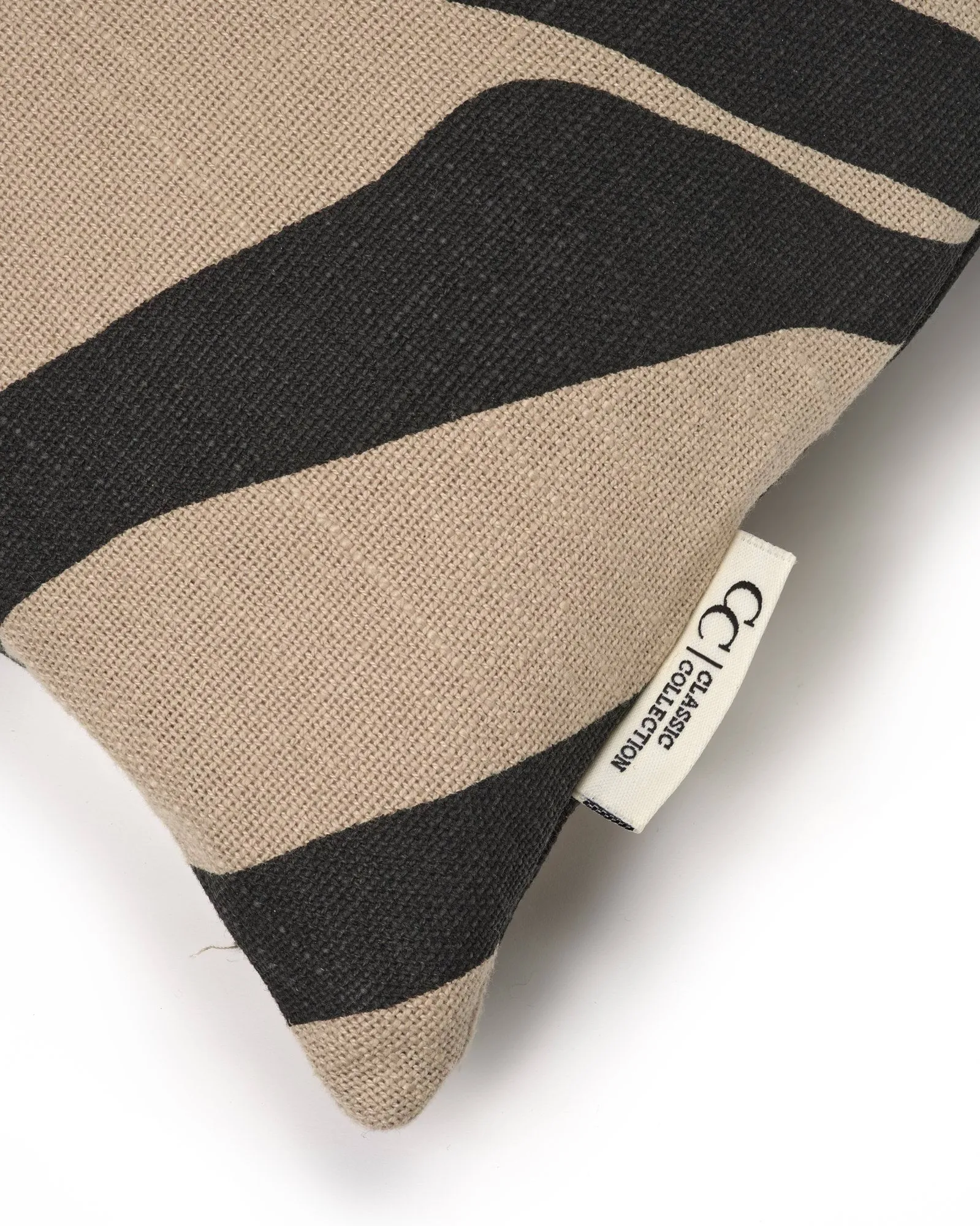 Savannah cushion cover, Beige-black, 50x50 cm Classic Collection