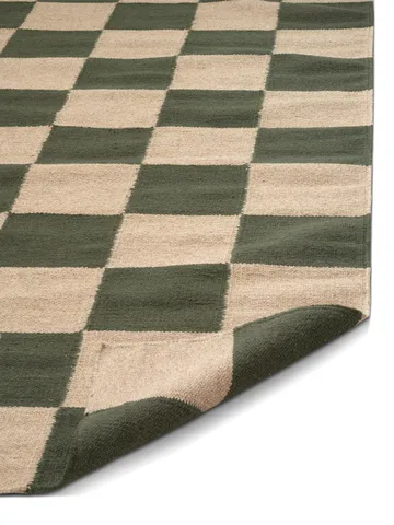 Square rug - Green-natural, 170x230 cm - Classic Collection