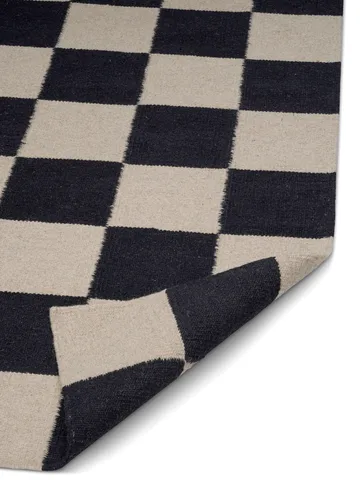 Squares rug - Black-beige, 250x350 cm - Classic Collection