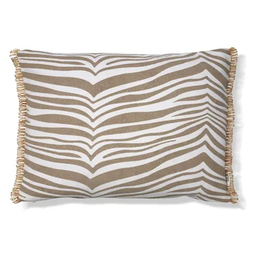 Zebra cushion 40x60 cm - simply taupe (beige) - Classic Collection