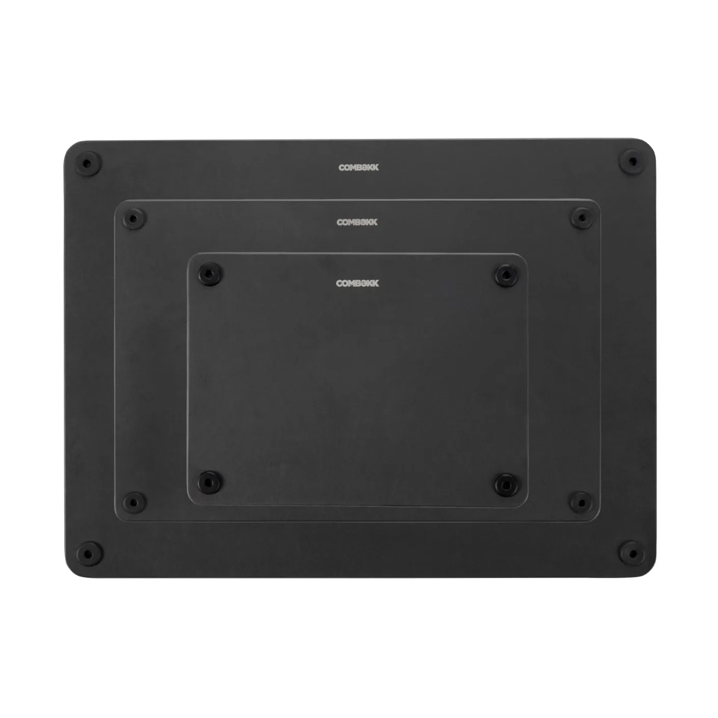 Combekk wooden cutting boards, 3-piece set, Black Combekk