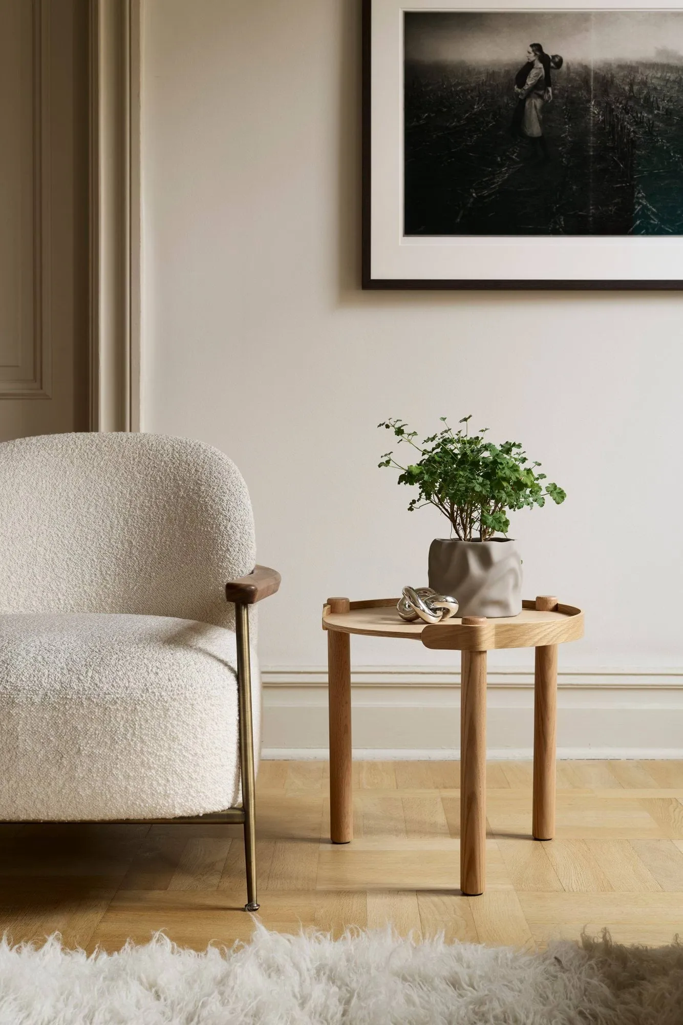 Drift desert flower pot, Sand, small Ø15 cm Cooee Design