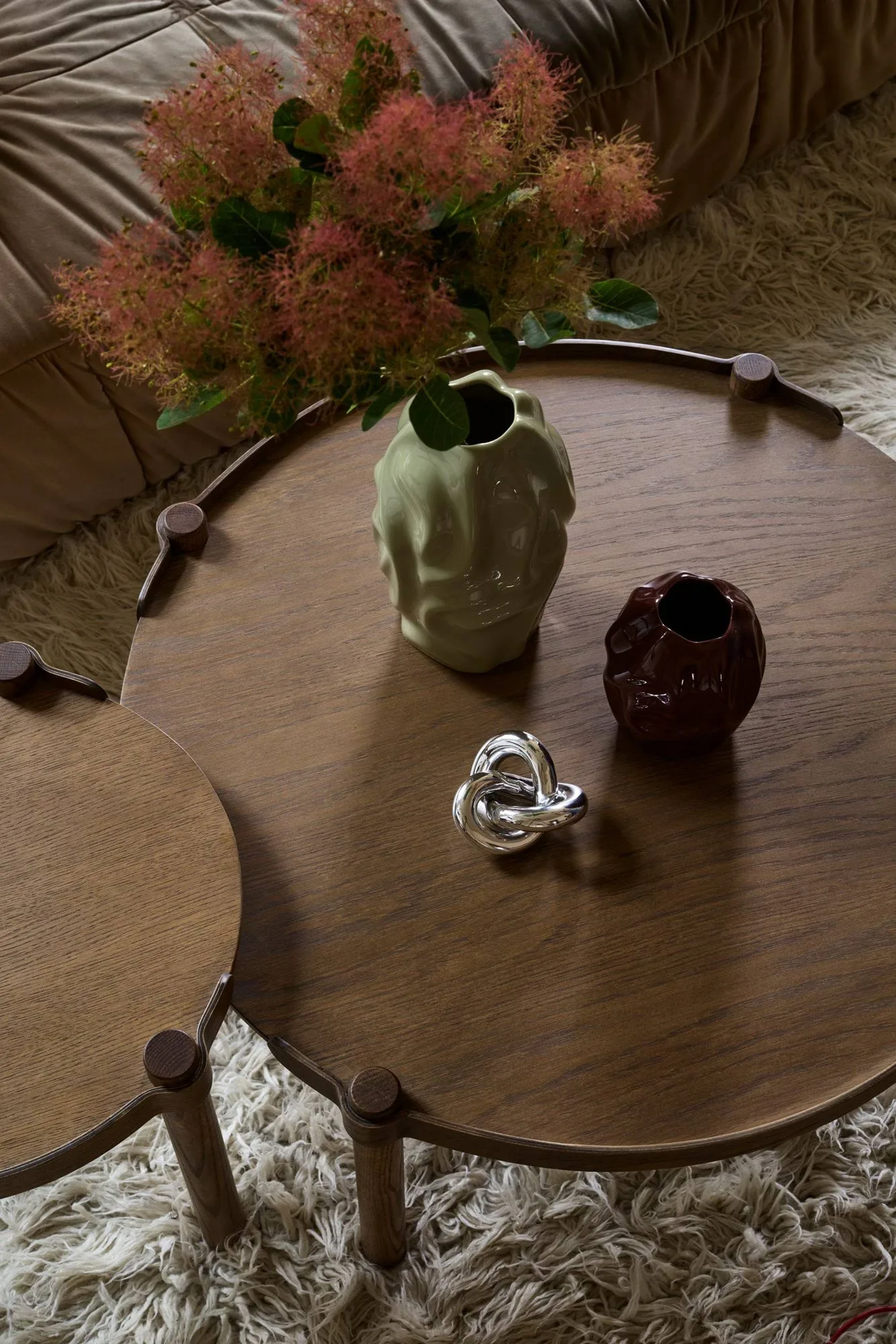 Drift desert vase 28 cm, Maroon Cooee Design