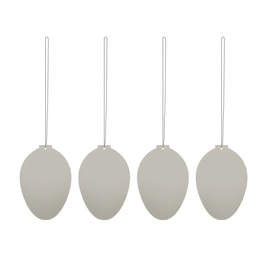 Easter Deco eggEaster decoration 4-pack, Sand Cooee Design