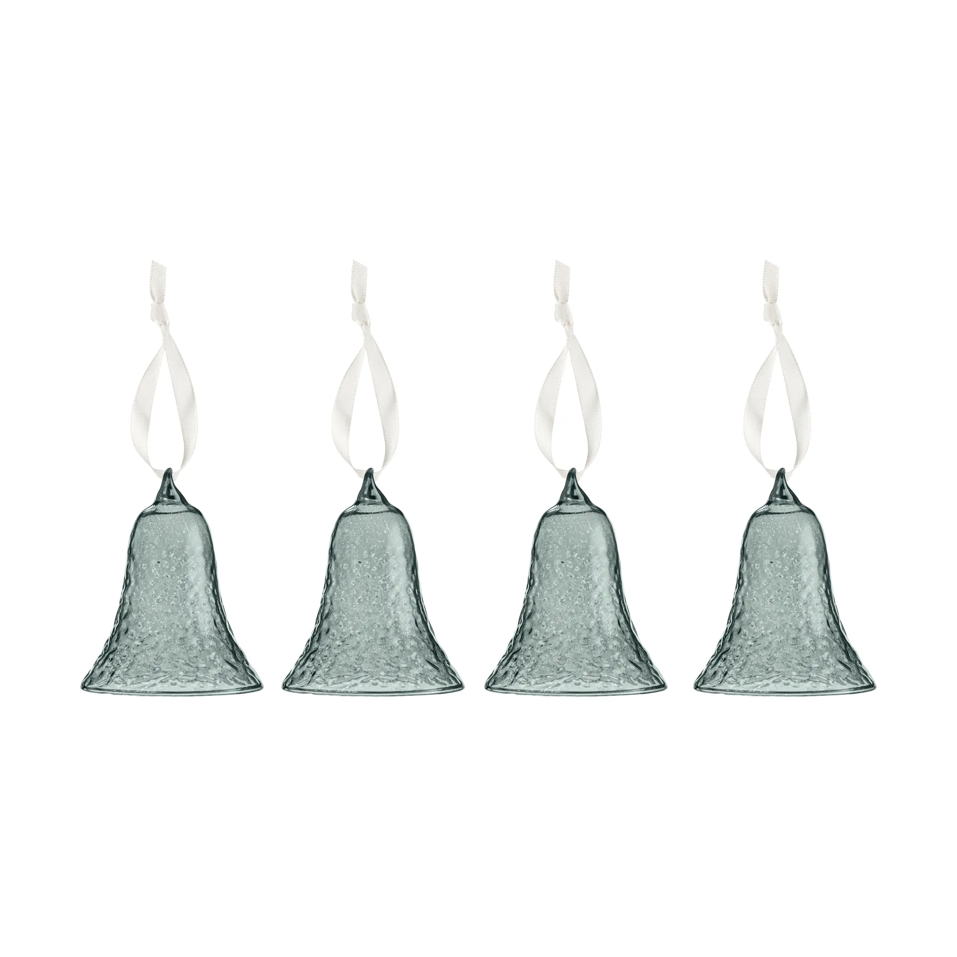 Gry bell clock 8 cm, Smoke Cooee Design