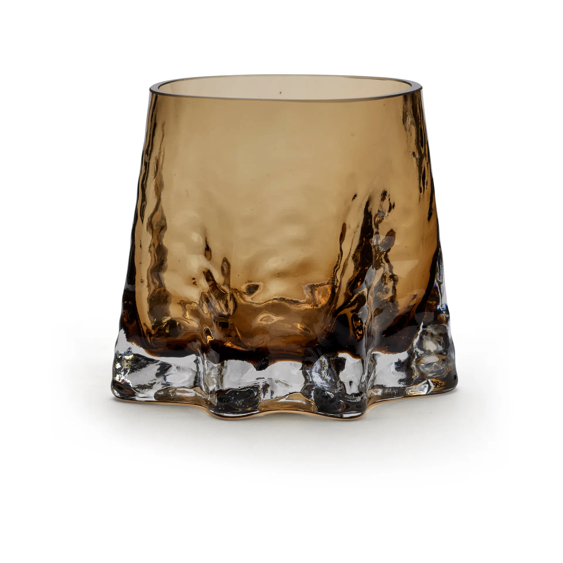 Gry Candle Lantern Ø11 cm, Cognac Cooee Design