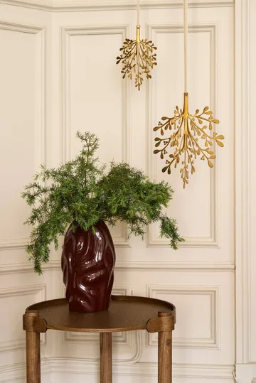 Mistletoe hanging decoration 2-pack - Brass 20 cm - Cooee Design