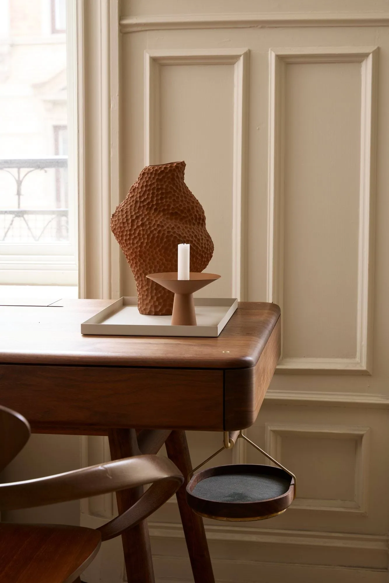 Uma candle sticks, Terracotta Cooee Design