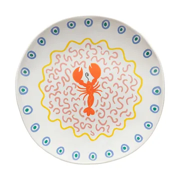 Summer Bliss serving bowl - Lobster, Ø36 cm - Costa Nova
