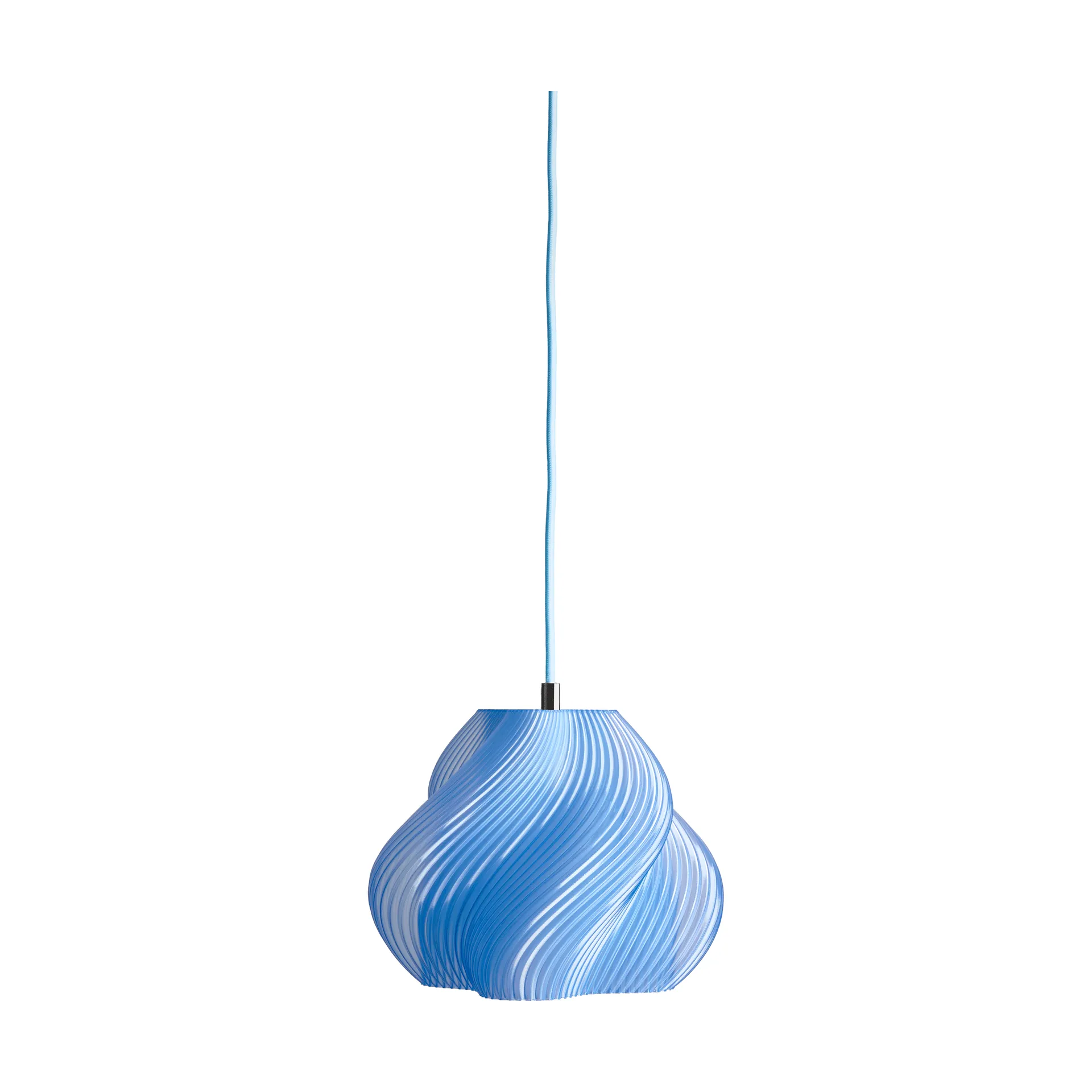 Soft Serve pendant, Blueberry sorbet-brass, 01, 20 cm Crème Atelier