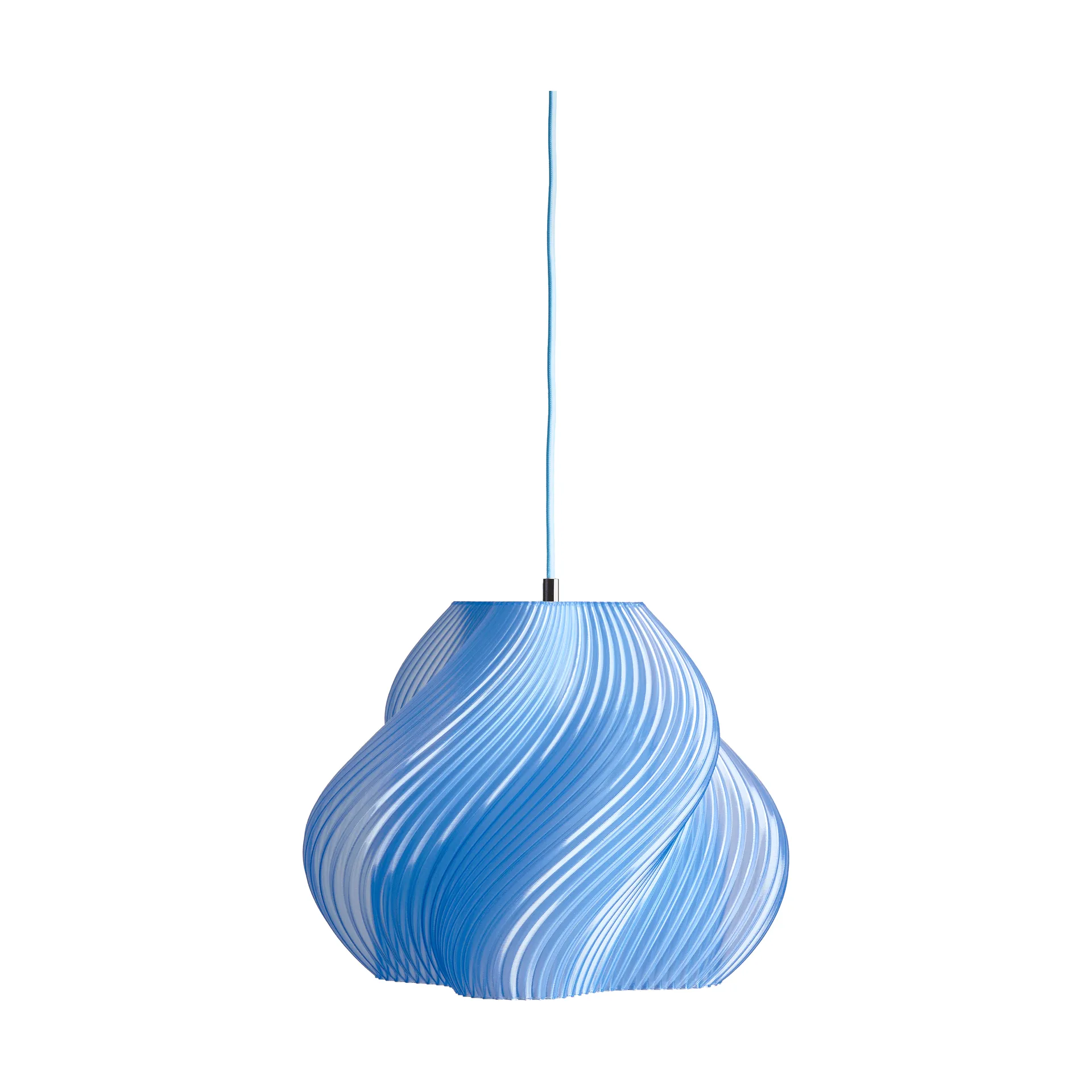 Soft Serve pendant, Blueberry sorbet-brass, 03, 30 cm Crème Atelier