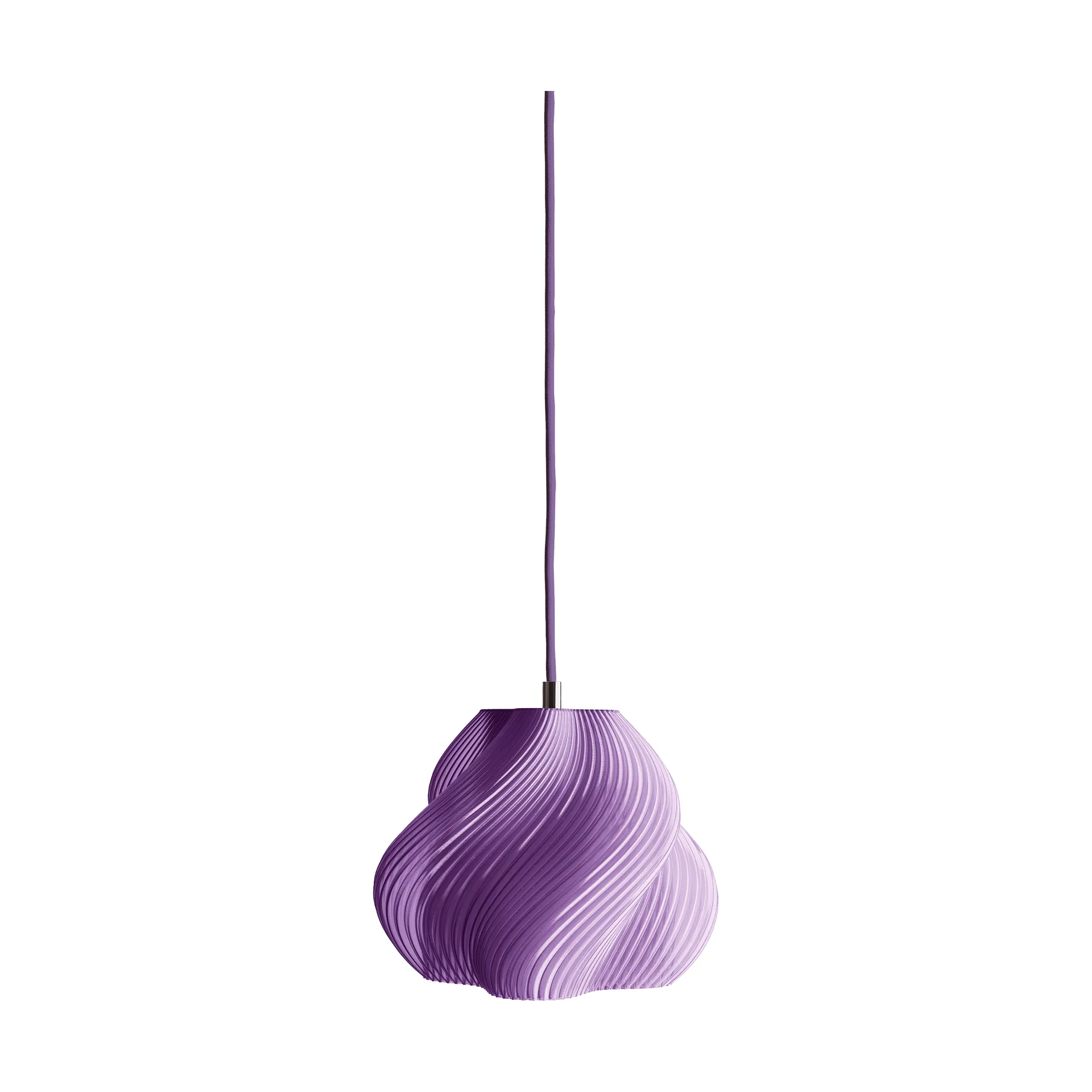 Soft Serve pendant, Lavender sorbet-brass, 01, 20 cm Crème Atelier