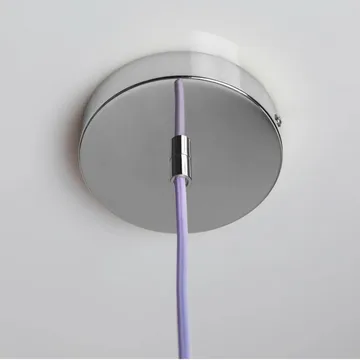 Soft Serve pendant - Lavender sorbet-chrome, 02, 25 cm - Crème Atelier