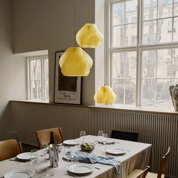 Soft Serve pendant - Limoncello sorbet-brass, 03, 30 cm - Crème Atelier