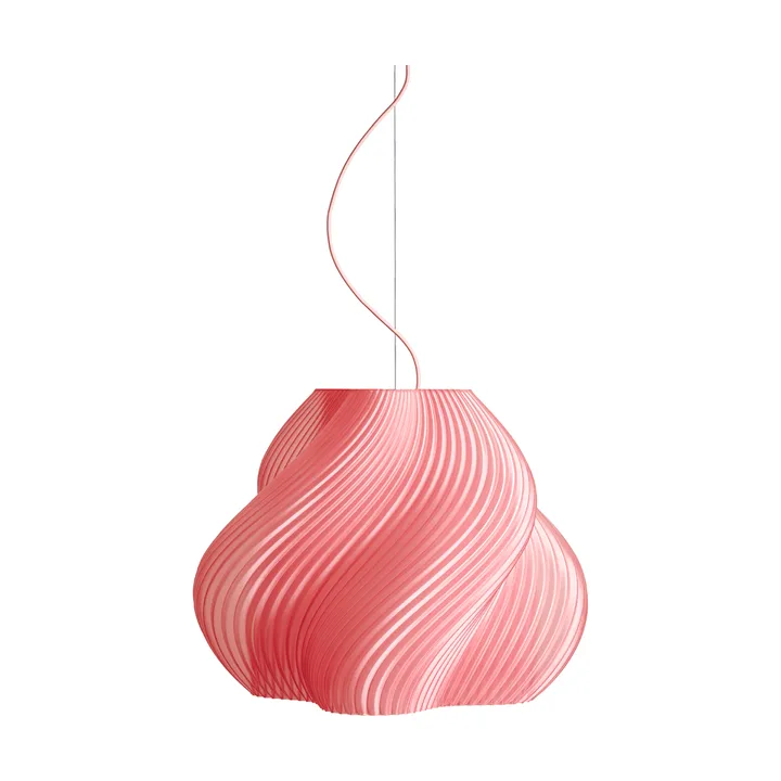 Soft Serve pendant - Peach sorbet-brass, Mega, 60 cm - Crème Atelier