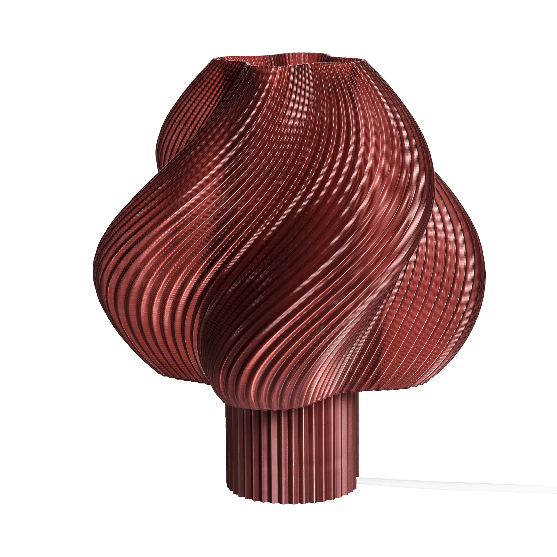 Soft Serve table lamp, Cherry, Grande, 34 cm Crème Atelier