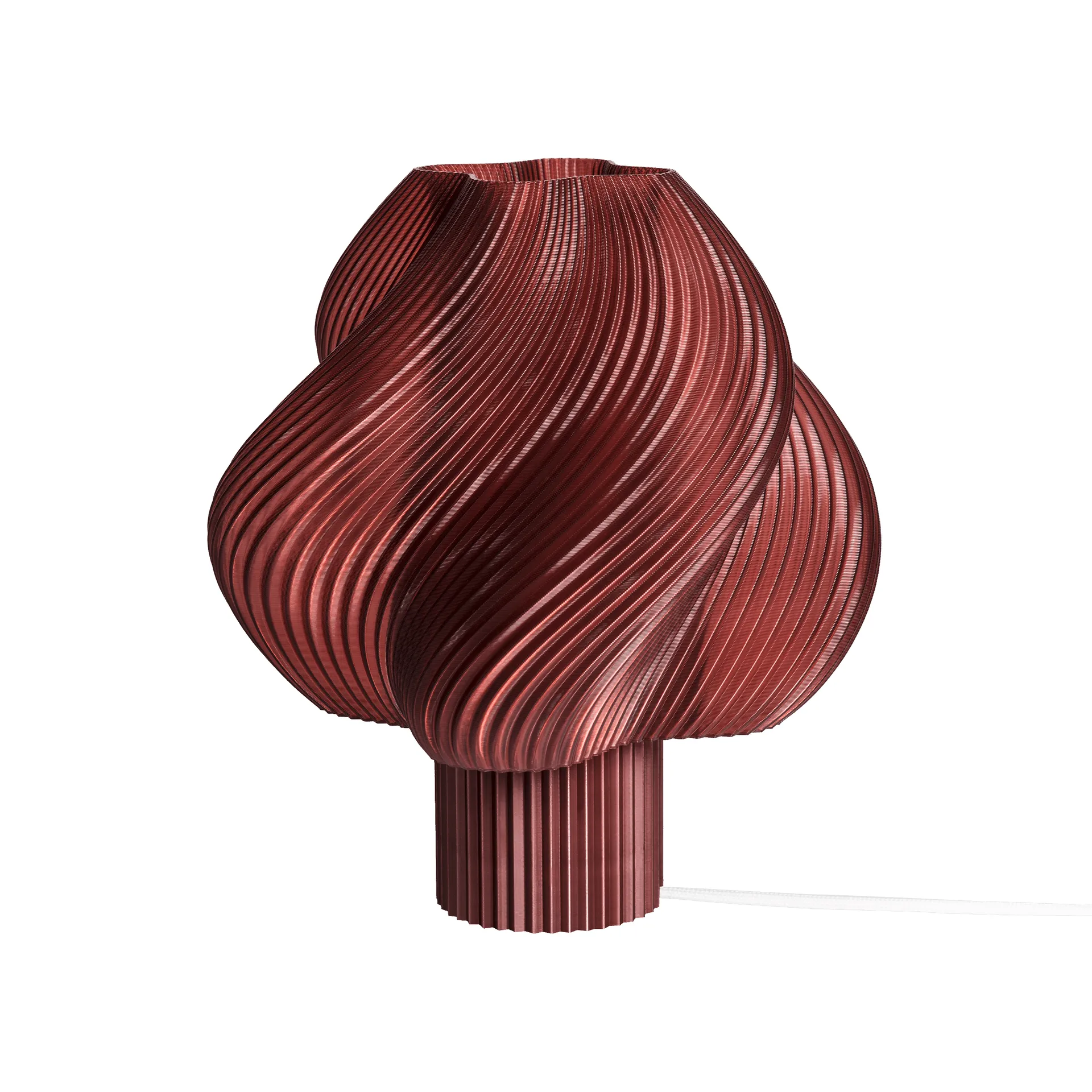 Soft Serve table lamp, Cherry, Regular, 26 cm Crème Atelier