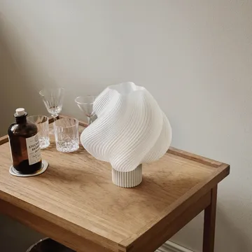 Soft Serve table lamp - Vanilla bean, Regular, 26 cm - Crème Atelier