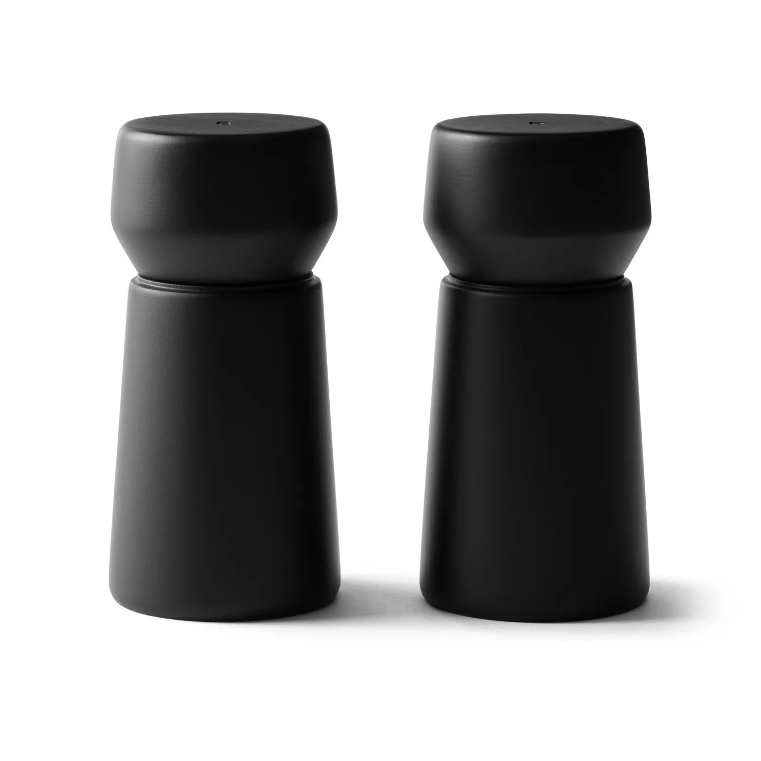 Amsterdam salt and pepper mill set, Black, FSC beech, 2 parts Crushgrind
