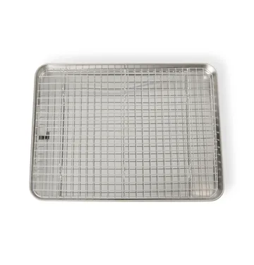 Culimat gastro container with cooling rack - Stainless steel, 40.5x30.5 cm - Culimat