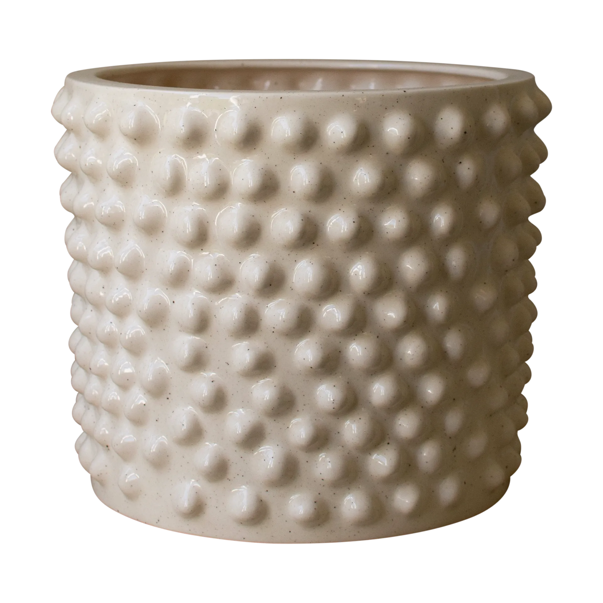 Cloudy flower pot vanilla, Medium Ø30 cm DBKD