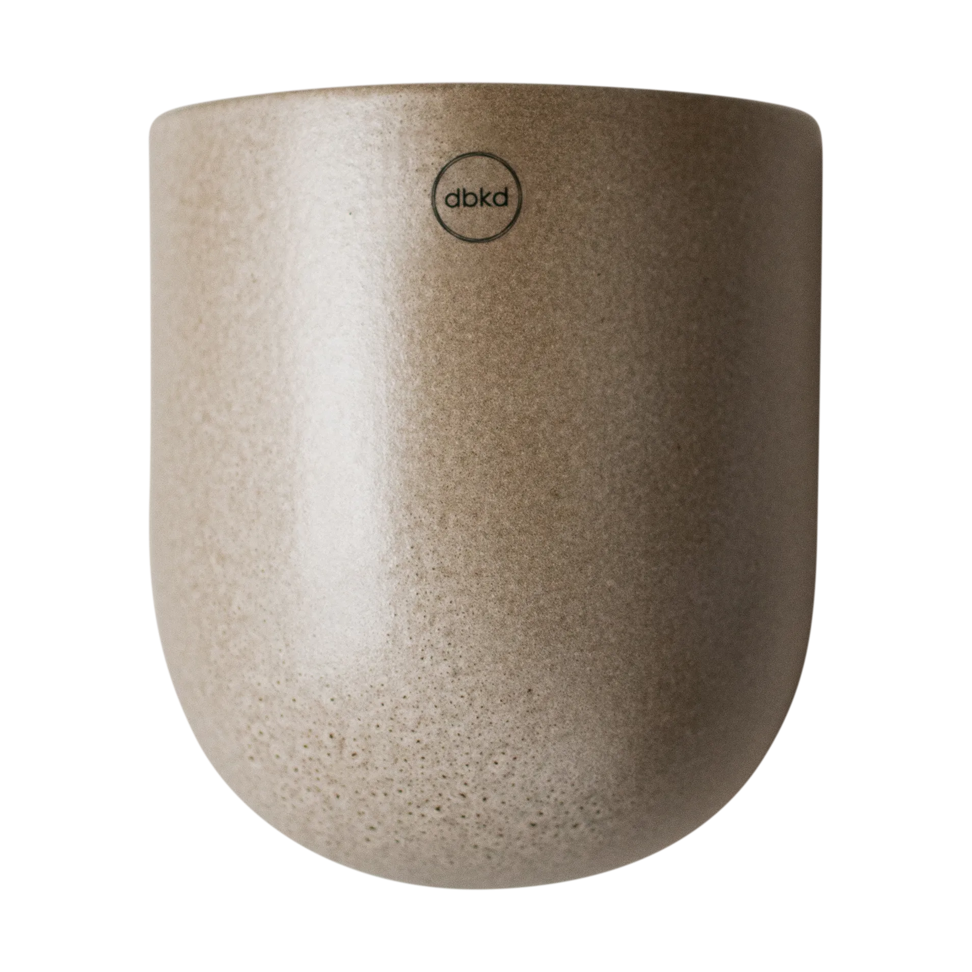 Cut wall-mounted flowerpot beige, Large 17 cm DBKD