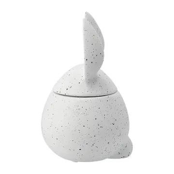 DBKD Eating rabbit bowl small - white dot - DBKD