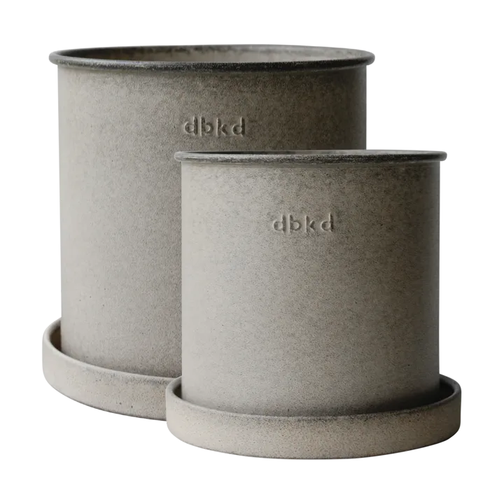 Plant pot small 2-pack - Beige - DBKD
