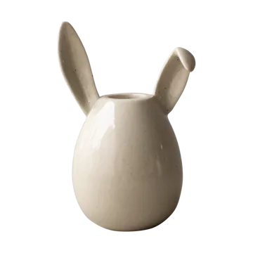 Rabbit candlestick 13 cm - Vanilla - DBKD