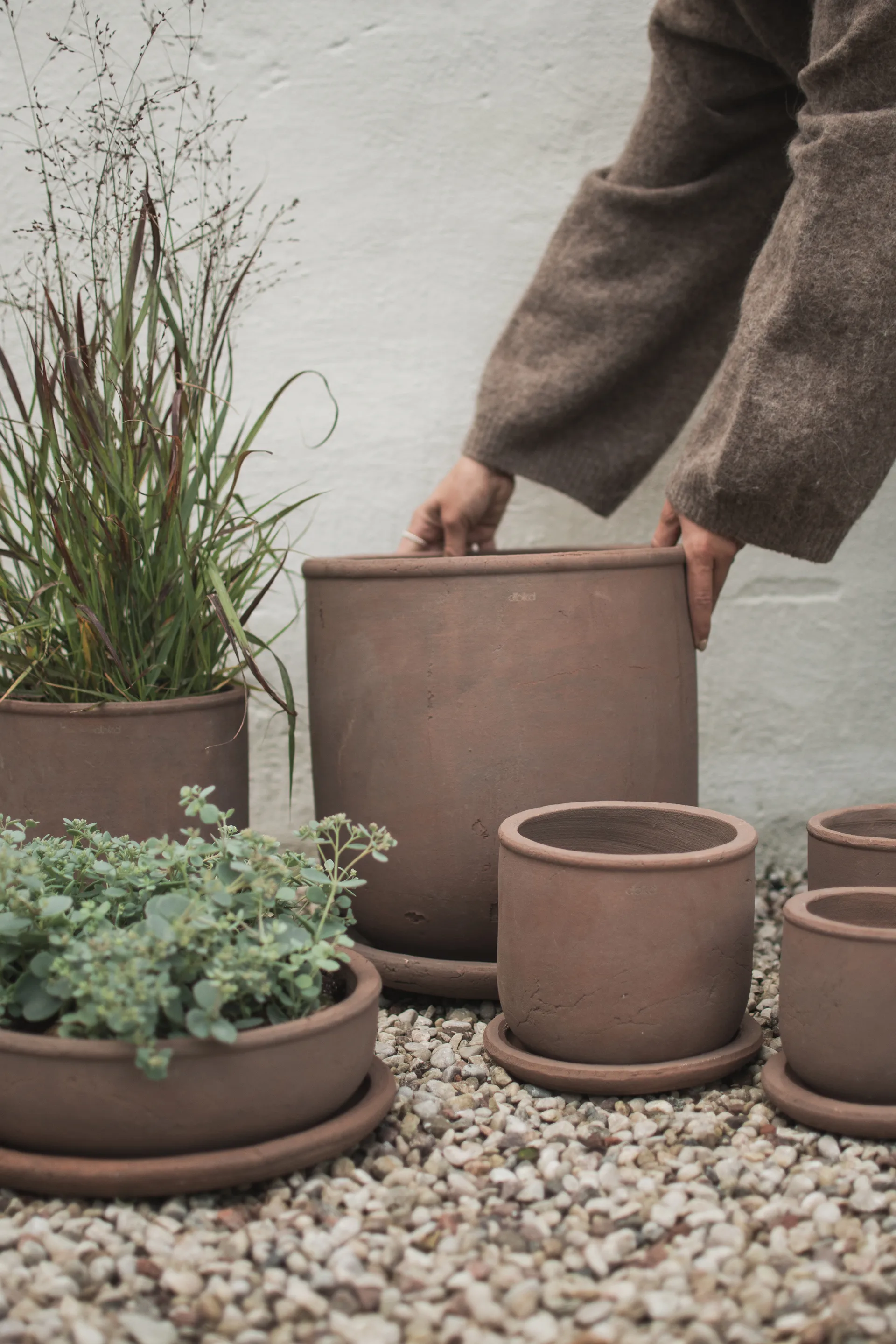 Terra pot, Brown, Ø33x36 cm DBKD