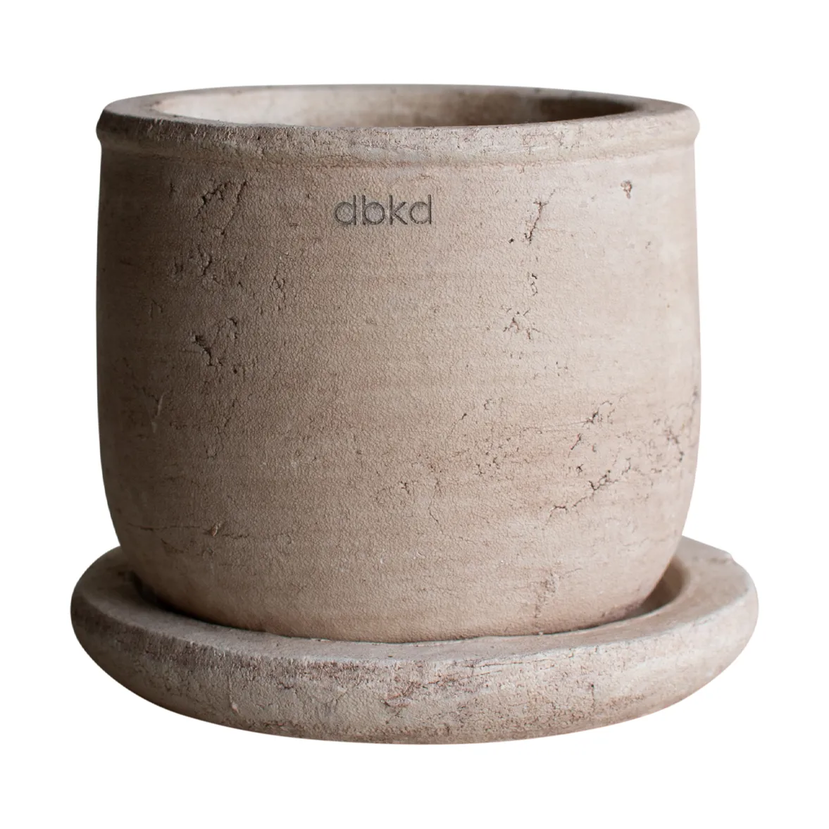 Terra pot, Sand, Ø14x14 cm DBKD